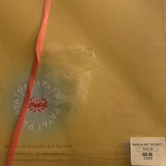 Papaya Art Board Metal- Bonita by Anahata Joy Katkin. - Picture 3 of 4